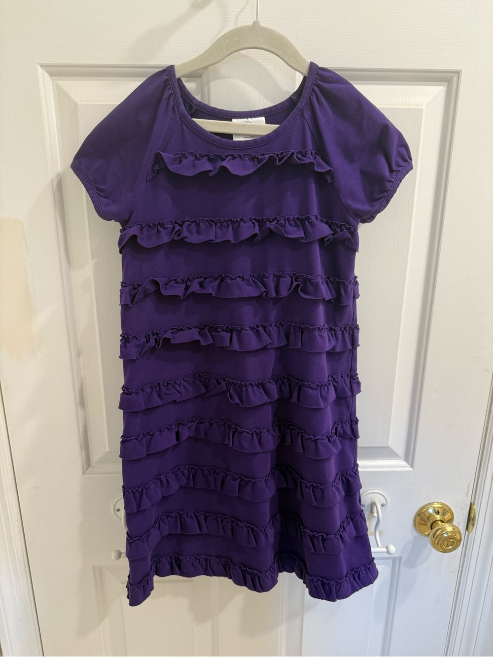 Hanna Andersson 130 Ruffle Dress